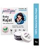 Prettyme Baby Kajal For Newborns | 100% Natural & Black | Free from Chemicals & Lead With Cow Ghee & Almond Oil - 8 g