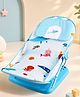 Kritiu Baby Bather for Baby 0-12 Months, New Born Baby Bath Chair, 3 Position Adjustable, Washable Soft Mesh, Large Seat Blue