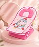 Kritiu Baby Bather for Baby 0-12 Months, New Born Baby Bath Chair, 3 Position Adjustable, Washable Soft Mesh, Large Seat Pink