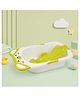 Kritiu Baby Bath tub with Soft Curved Edges, 6 m+, Ergonomic & Spacious, Durable Material,Green
