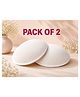Kritiu Washable Maternity Nursing Breast Pads, 2 Pcs, Reusable Leak,Proof, Brown