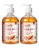 Multani Naturals Sandalwood Hand Wash | Natural Ingredients | 99.9% Germ Protection Hand Wash for Kids & Adults | 500 ml Each -Pack of 2