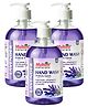 Multani Natural Lavender Hand Wash For Kids & Adult With Natural Ingredients & 99.9% Germ Protection Pack of 3 - 500 ml Each