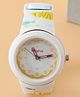 Babyhug Free Size Boy Round Analog Kids Watch - White