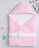 Momspet Supersoft Hooded Sleeping Bag Cum Wrapper-Pink
