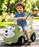 DASH Monkey Ride On with Horn & High Backrest Support Under Storage Basket (Green)
