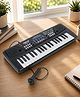 Doodle Poodle Electronic Keyboard Piano with Microphone for Kids | Interactive Musical Toy with Sound & Music Features | Type C Cable Included | Karaoke | Ideal For Gifting | Educator Recommended