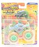 Hot Wheels Die Cast Monster Trucks Mutant Chaos 4/7 Rhinomite - Green & Orange