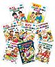 KG Colouring Books Set of 8 - English