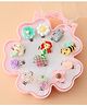 Babyhug Finger Ring Pack of 12 Multicolor Free Size Girl