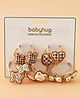 Babyhug Hair Rubber Band Pack of 2 Free Size -Brown
