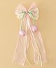 Pine Kids Free Size Bow Applique Hairclip - Pink