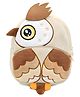 Delicado 14 Inches Premium Quality Soft design OWL design school Bag for Kids
