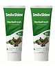 SmiloShine Herbafresh Toothpaste | 8X Herbal Care | Neem, Peppermint & Clove | Pure Herbal Actives | Natural Fresh Breath & Oral Protection | Pack of 2 (100g Each)