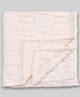 Babyhug Heart Embossed Baby Blanket - Off White| Ultra Soft & Cozy| Lightweight & Breathable| Multi-Purpose for Crib, Stroller & Travel| Newborn Essential & Gifting Option| Machine Washable