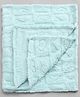 Babyhug Heart Shaped Embossed Baby Blanket - Green| Ultra Soft & Cozy| Lightweight & Breathable| Multi-Purpose for Crib, Stroller & Travel| All Season Baby Essential| Newborn & Toddler| Boys & Girls