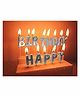 Amfin Happy Birthday Alphabets Candle Pack of 13 - Silver