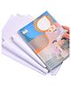 SCHOOLISH 30PCS Transparent Paper Sticker Book Covers, Book Biding Paper Sticker Book Cover Film Adhesive Covering Film for Books Pack Of 1 - Color May Vay
