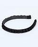 Tia Hair Accessories Braid Detailed Hair Band - Black