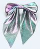 Tia Hair Accessories Metallic Bow Applique Detailed Hair Clip -Multi Colour