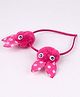 Tia Hair Accessories  Bunny Applique Detailed Hair Band - Dark Pink