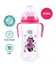 Buddsbuddy Feeding Bottle With Handle Printed Pink - 250 ml