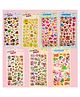 Birthday Popper 3D Drop Stickers for Kids - 10 Sheets as Birthday Return Gift | Assorted 500+ Cute Fun Themes Candy Drop Puffy Stickers | Decorative Scrapbooking Art Craft Sticker for Boys Girls