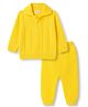 Babyhug Knit Full Sleeves Solid  Sweater Set - Yellow