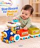 Intellibaby Musical Activity Train | Interactive design | Playful Elements | Cause & Effect | Sensory & Cognitive Development| Ideal for Gifting