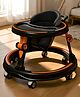 StarAndDaisy Musical Activity Walker for Babies and Toddlers with Fun Music Interactive Play Panel Smooth Wheels Comfortable Seat and Strong Support orange Color Walker