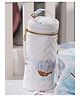 THE BABY TRUNK Feeding Bottle Cover - ELE'S EXPEDITION- LARGE -White