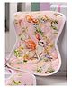 THE BABY TRUNK Blush Bunny Burp Cloth