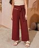 PURPLE UNITED KIDS Woven Solid Pants - Brown