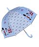 CHAATEWALA London Theme Printed Dome Umbrella - Sky Blue