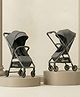 Babanza Stroller with Canopy and Reversible Parent Handle - Grey