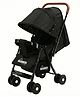 Babanza Stroller with Canopy and Reversible Parent Handle - Black