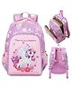 ARCADE TOYS 14 Inches Design Backpack with Front Pocket Lightweight, Durable, Eco-Friendly School Bag for Toddlers & Preschool- MULTICOLOUR
