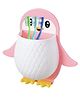 ARCADE TOYS Plastic Self Adhesive Penguin Holder for Brushes & Accessories  Multicolour - Pack of 1