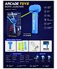 ARCADE TOYS Rope Launcher Toy for Kids | Safe Indoor & Outdoor Fun Game | Multicolour