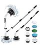 ARCADE TOYS Rechargeable Battery & Extendable Handle | Multi-Surface Bathroom, Tile, Kitchen & Floor Cleaner - Multicolor
