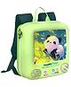 Azhari 10 Inches Panda Theme School Bags For Kids, 3D EVA Backpack With Adjustable Straps Premium Design Bag For Kids, Best For Preschool, School, Picnic - Pack of 1 Color May Vary
