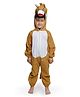 BookMyCostume Fleece Knit Full Sleeves Horse Designed Fancy Dress Costume Set - Brown & White