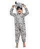 BookMyCostume Fleece Knit Full Sleeves Cow Designed Fancy Dress Costume Set - White & Black