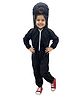 BookMyCostume Fleece Knit Full Sleeves Bear Designed Fancy Dress Costume Set - Black