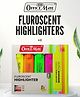 Soni Officemate Fluorescent Highlighters 5pcs Multiclor