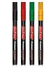 Soni Officemate Fine Tip Paint Markers 4pcs - Multicolor