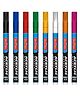 Soni Officemate Fine Tip Acrylic Paint Markers 8pcs Multicolor