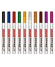 Soni Officemate Fine Tip Ceramic Marker Set 10pcs - Multicolor