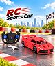 High-Speed Remote Control Luxury Sports Car with Rechargeable Battery| RC Racing Car| USB Charger| Smooth Controls| Durable Indoor & Outdoor Toy Car| BIS Certified - Red