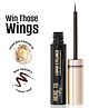 Swiss Beauty Select Here To Stay Liquid Liner | Smudge-Proof, Transfer-Proof & Precise | With Soothing Chamomile Oil | 03 Mood Brown - 5ml